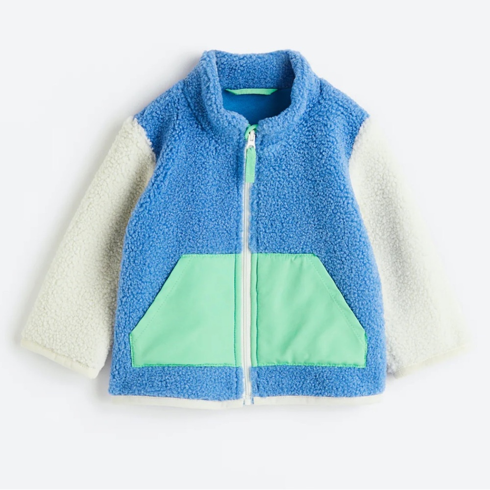 H&M Kids Blue and Green Jacket